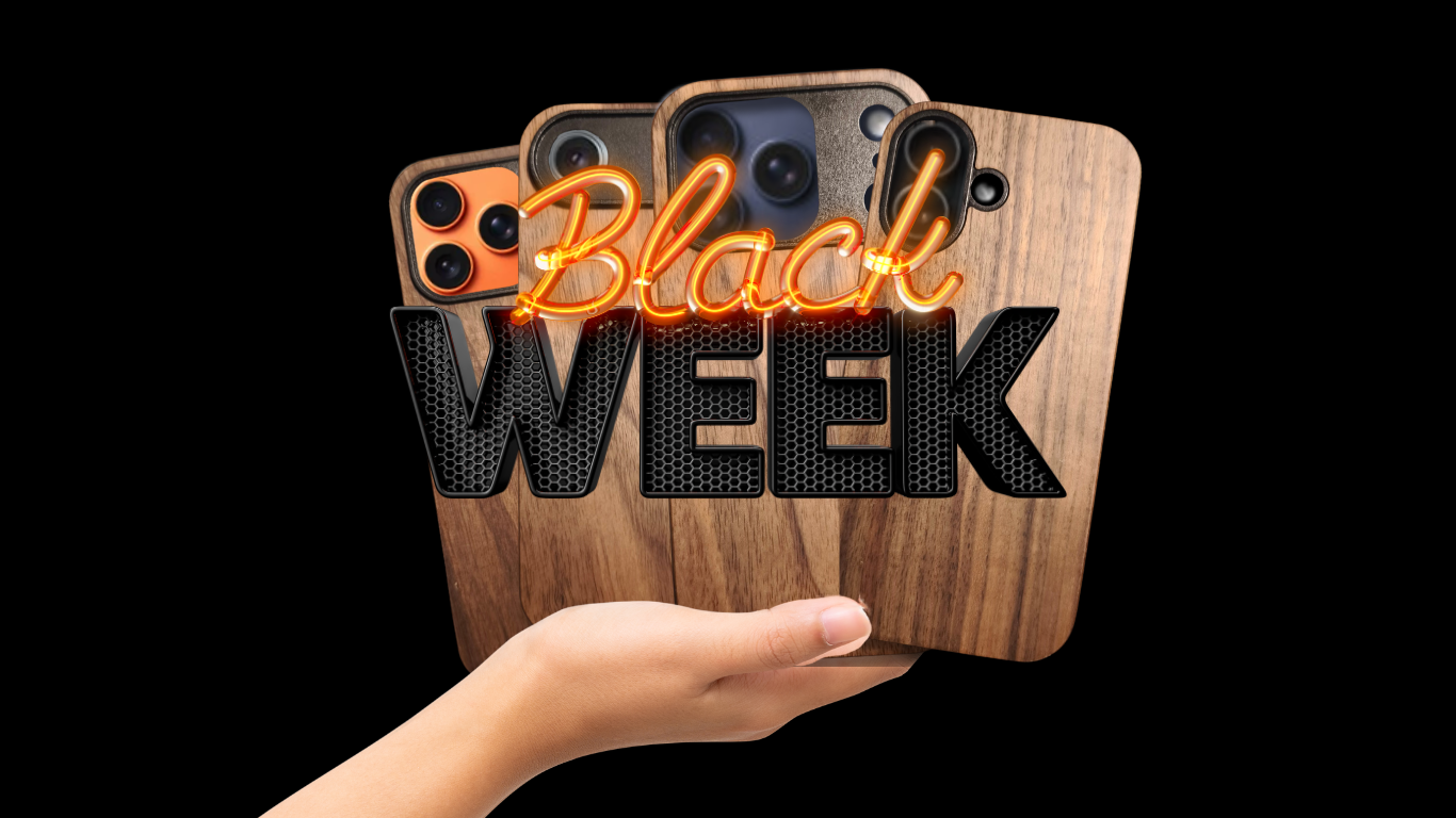 Black Week, Blackweek, Rabatte, Rabatt, handyhülle, handyhülle aus holz, holz handyhülle, handyhülle holz, iphone handyhülle, Apple handyhülle, samsung handyhülle, Galaxy handyhülle, google Pixel handyhülle, 