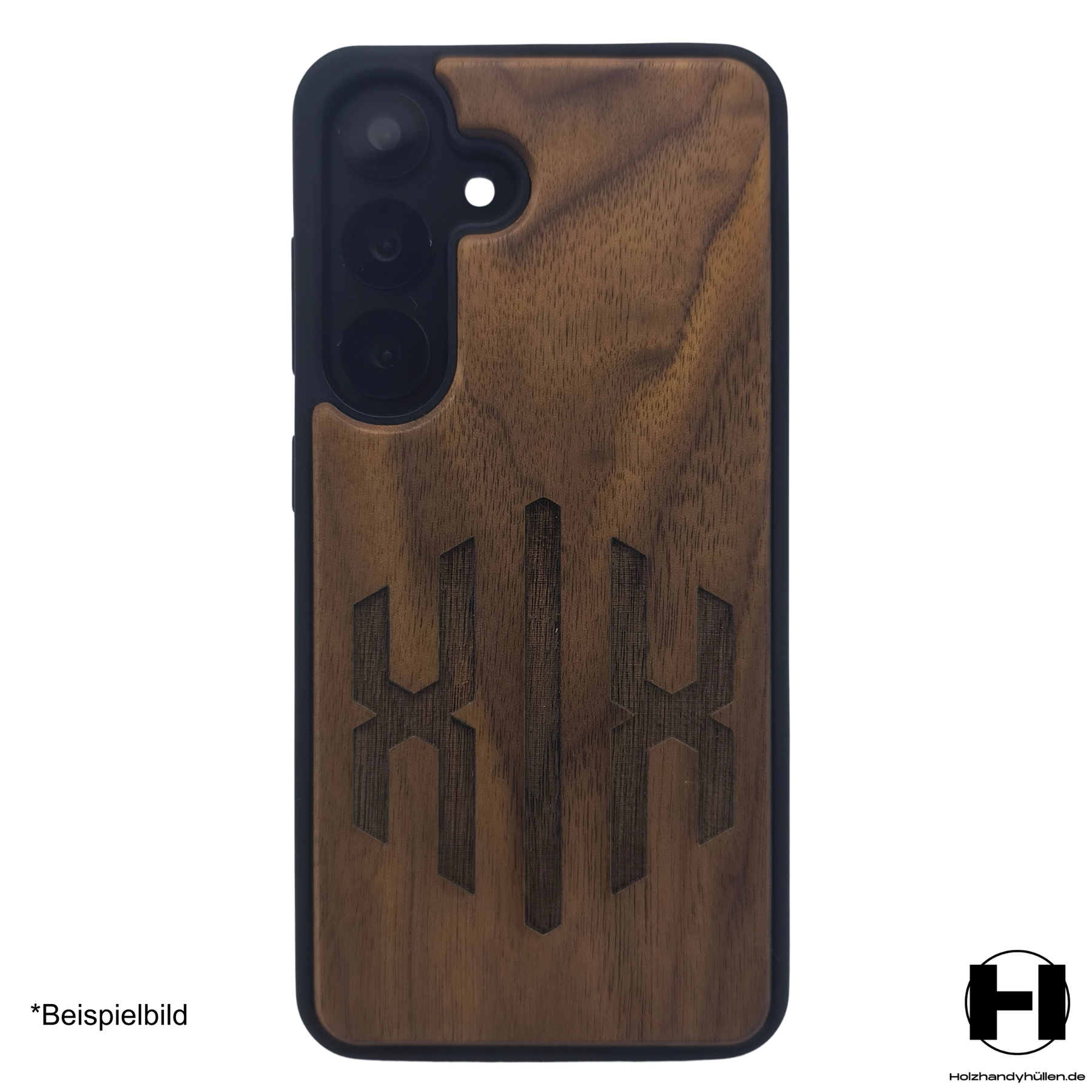 Handyhülle Holz mit Gravur