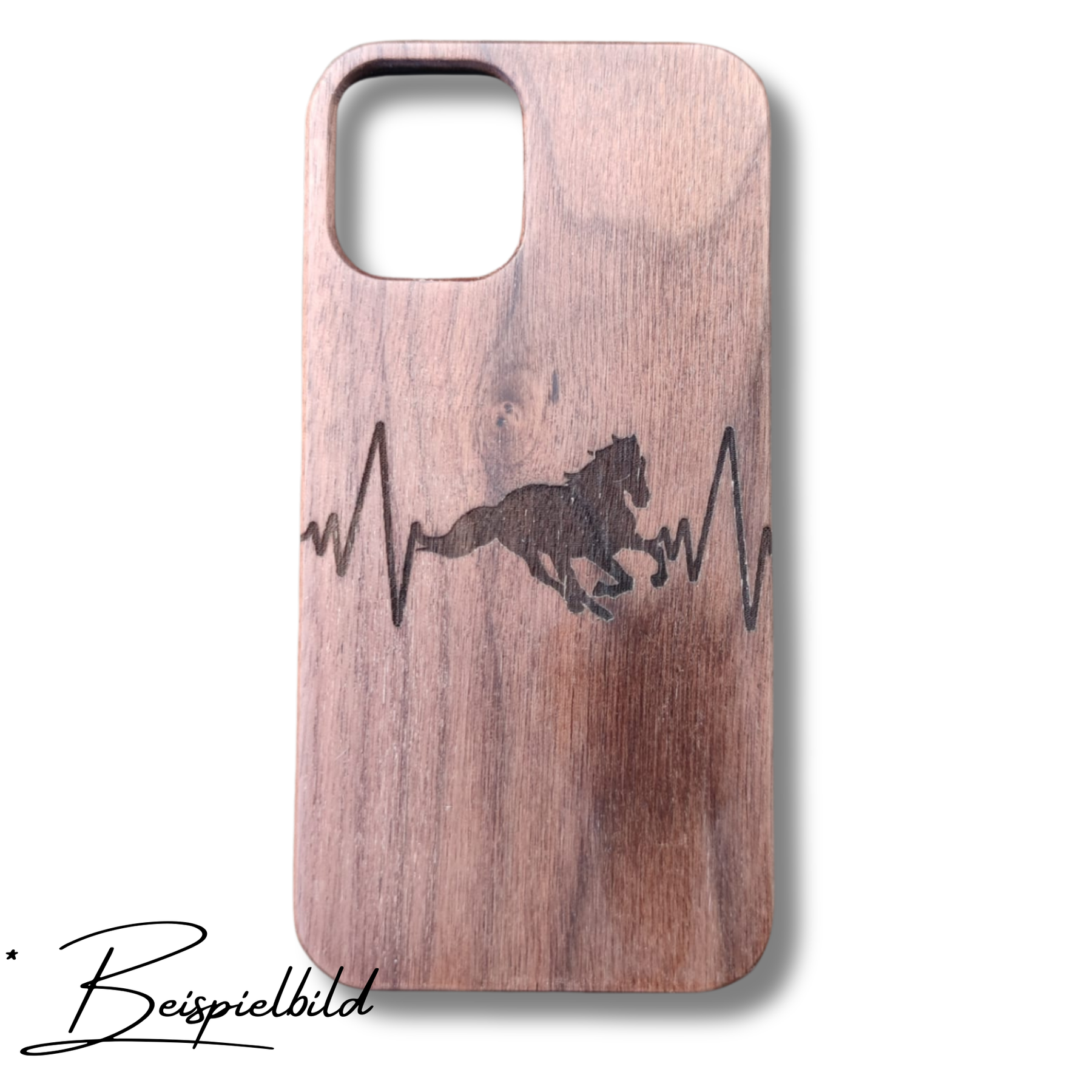 Holzhandyhülle Design 